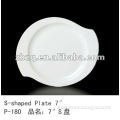 s-shaped plate